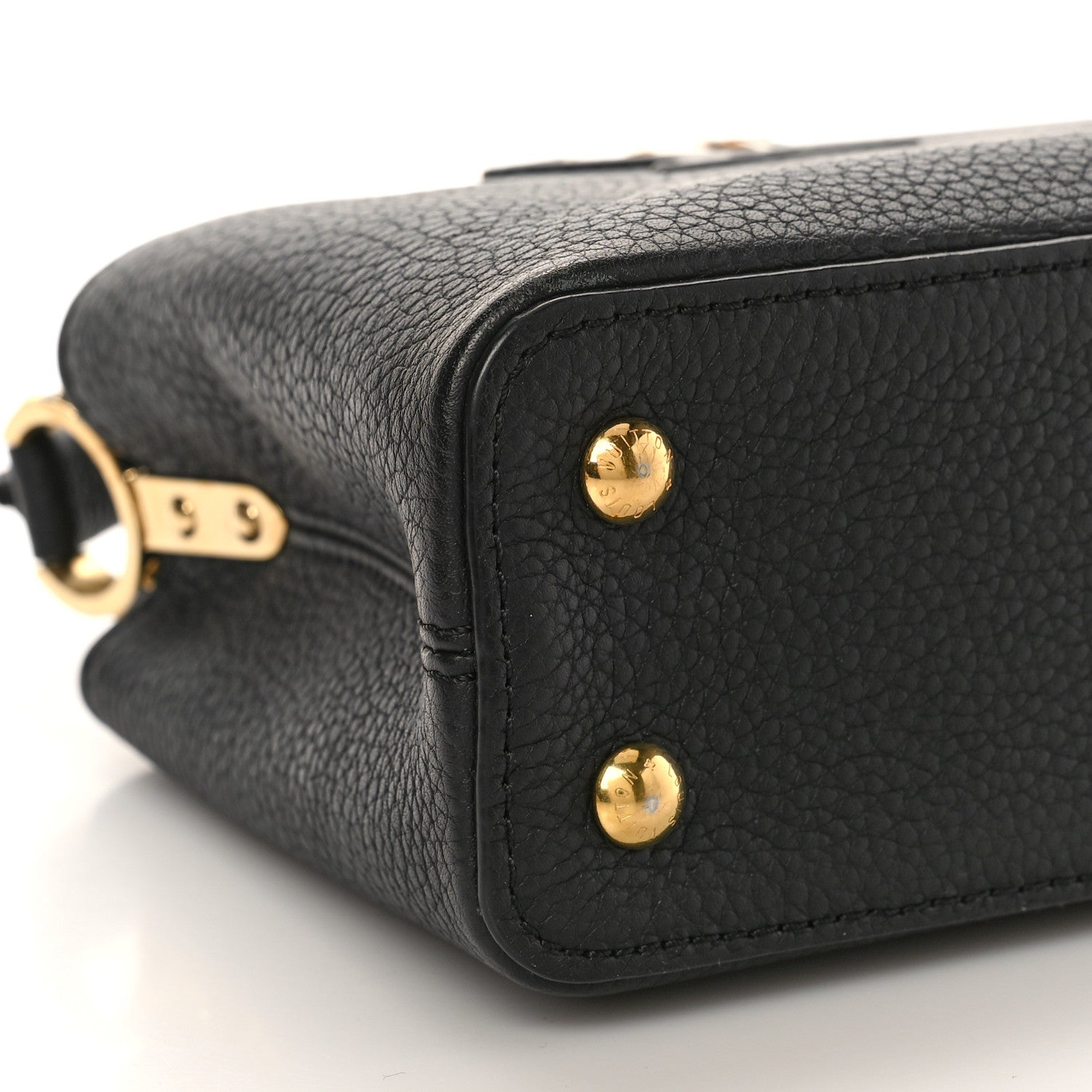 Louis Vuitton Taurillon Mini Capucines Black 7 of 8