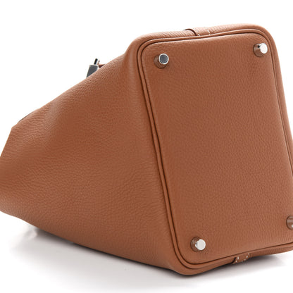 Hermes Taurillon Clemence Picotin Lock 18 PM Gold 7 of 8
