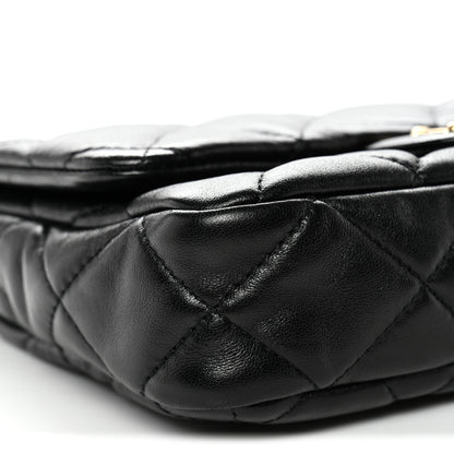 Chanel Lambskin Quilted Small Funky Town Flap Black 9 of 10