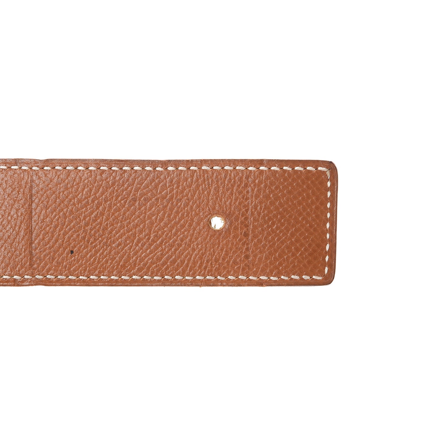 Courchevel 32mm Belt Strap 70 Gold Vert Clair
