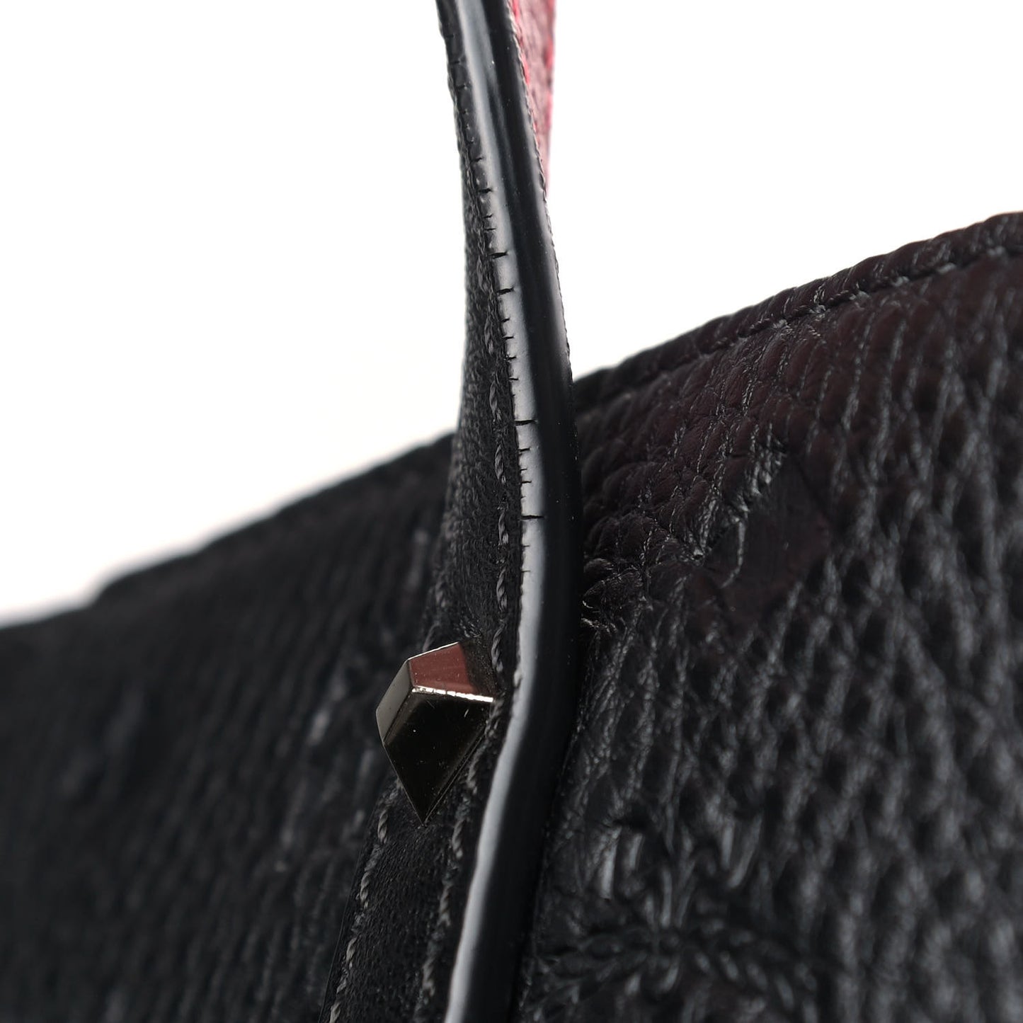 Calfskin Ottomar Monogram Medium Klara Shopper Tote Black