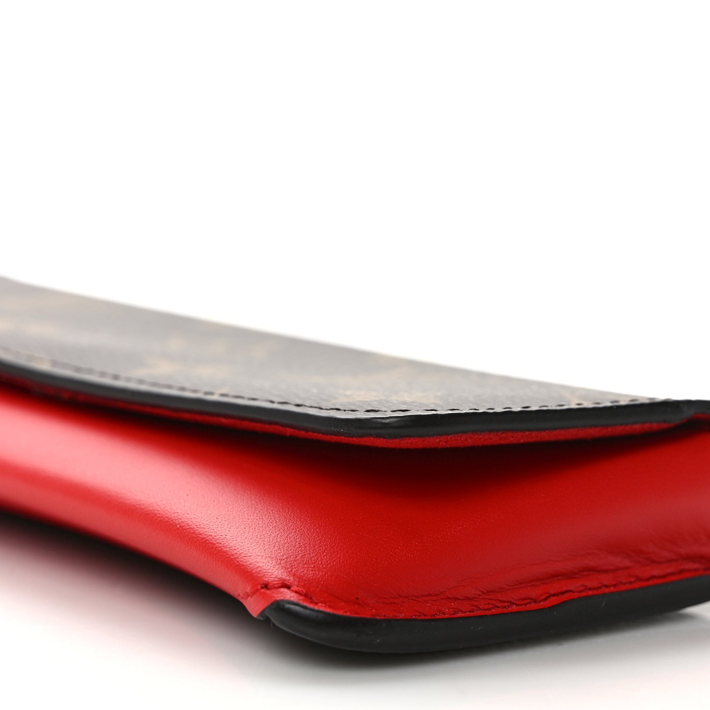 Monogram Woody Glasses Case Rouge