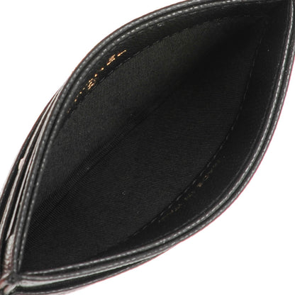 Chanel Caviar Camellia Embossed Card Holder Black 6 of 8