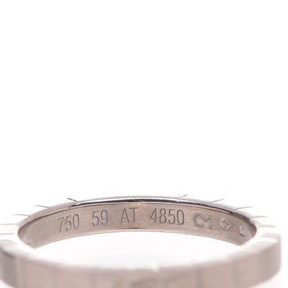 Cartier 18K White Gold Lanieres Ring 59 8.75 4 of 5