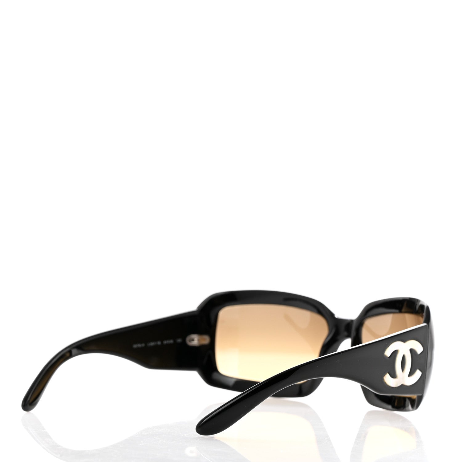 Chanel Mother of Pearl CC Sunglasses 5076-H Black 4 of 7