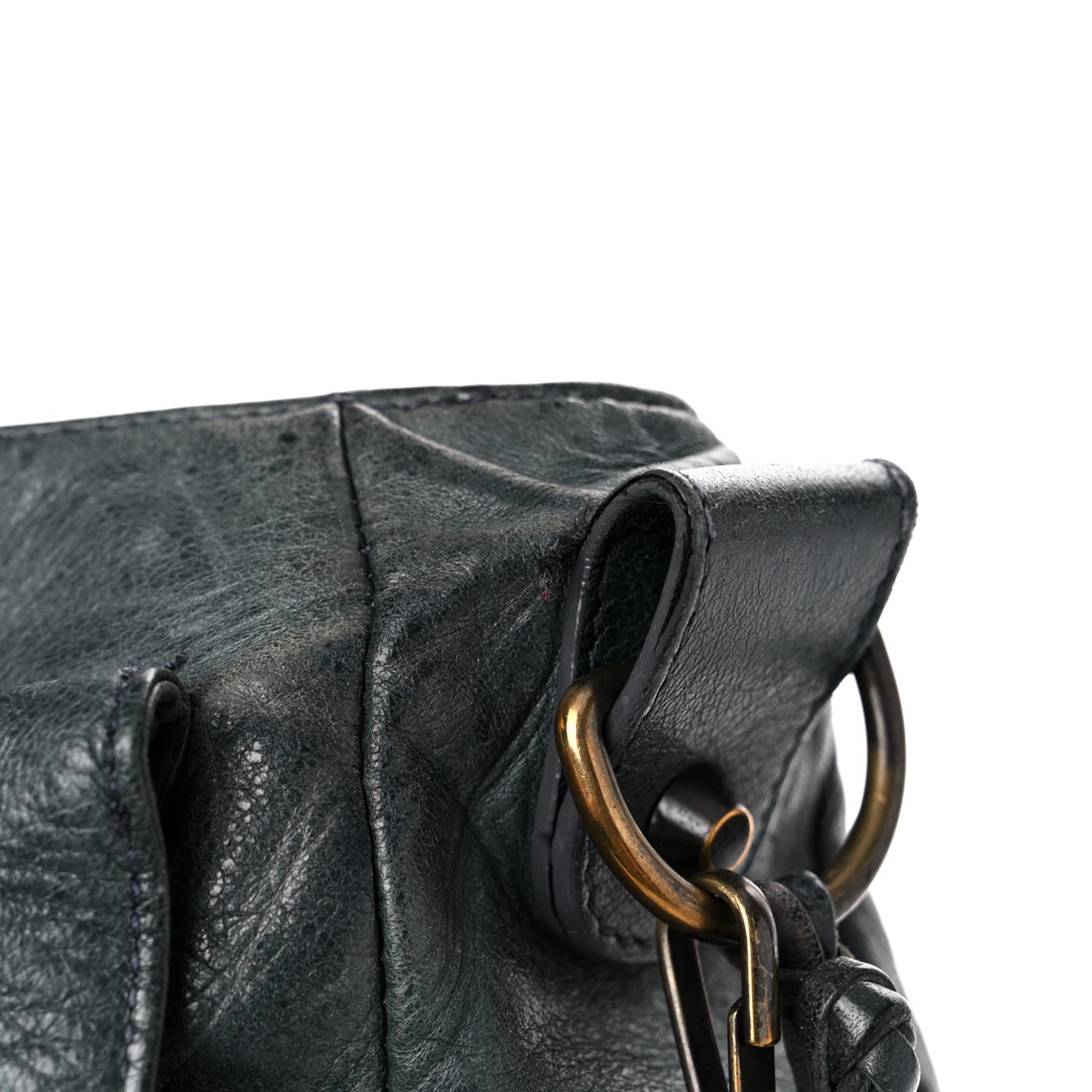 Agneau Classic Hardware Folk Messenger Anthracite