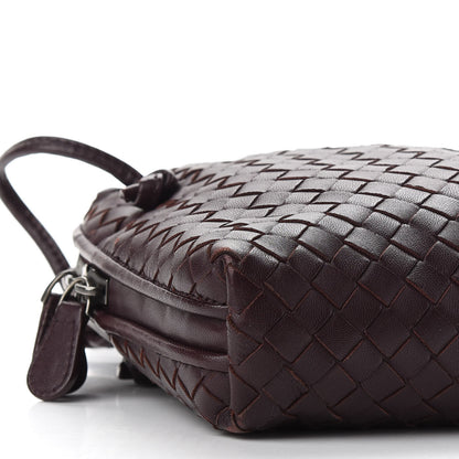 Bottega Veneta Nappa Intrecciato Nodini Crossbody Messenger Aubergine 7 of 10
