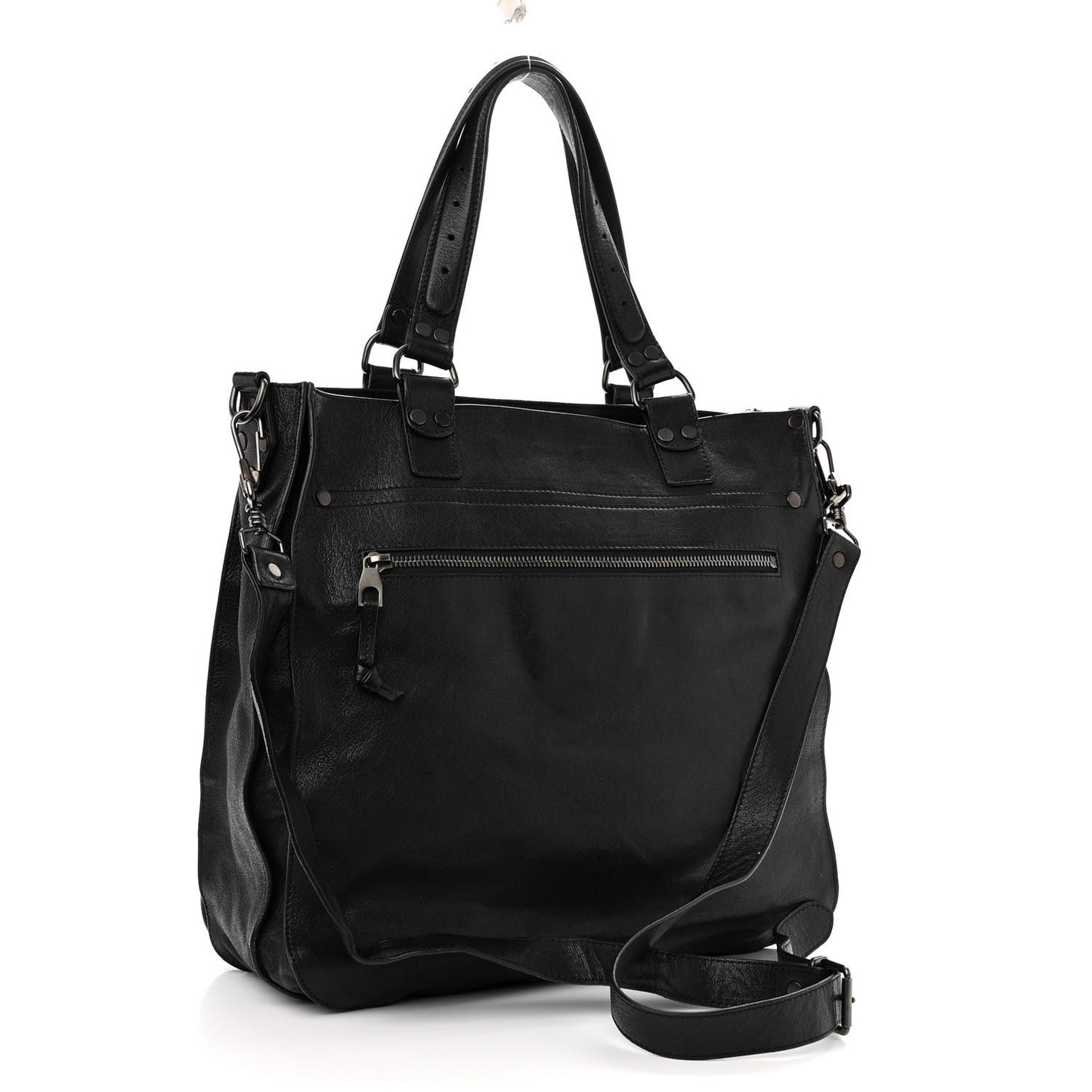 Lambskin PS1 Tote Black