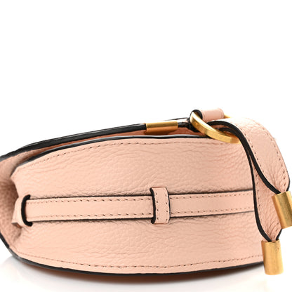 Chloe Calfskin Nano Marcie Saddle Bag Blush Nude 8 of 9