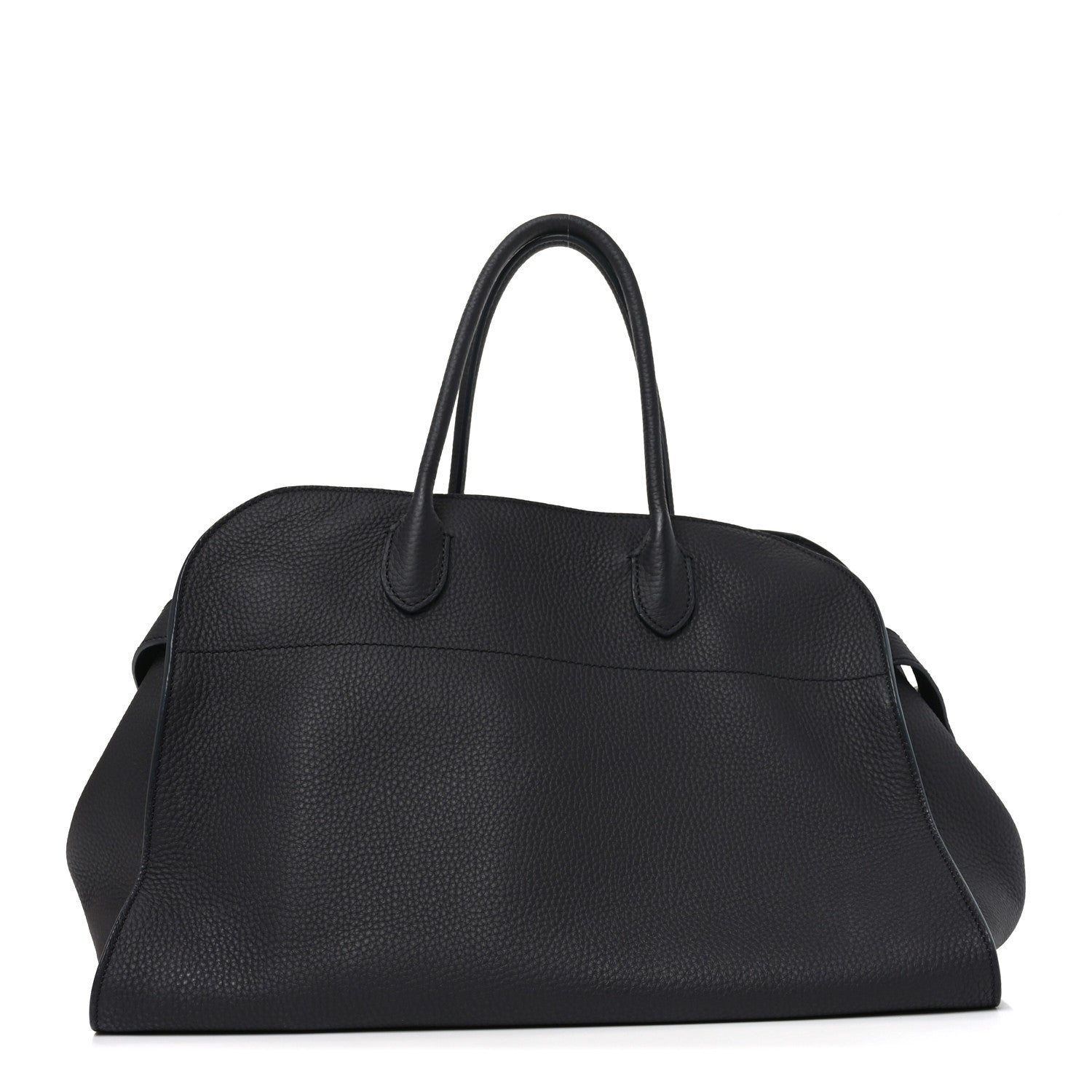 The Row Matte Grained Calfskin Soft Margaux 15 Midnight 1 of 9