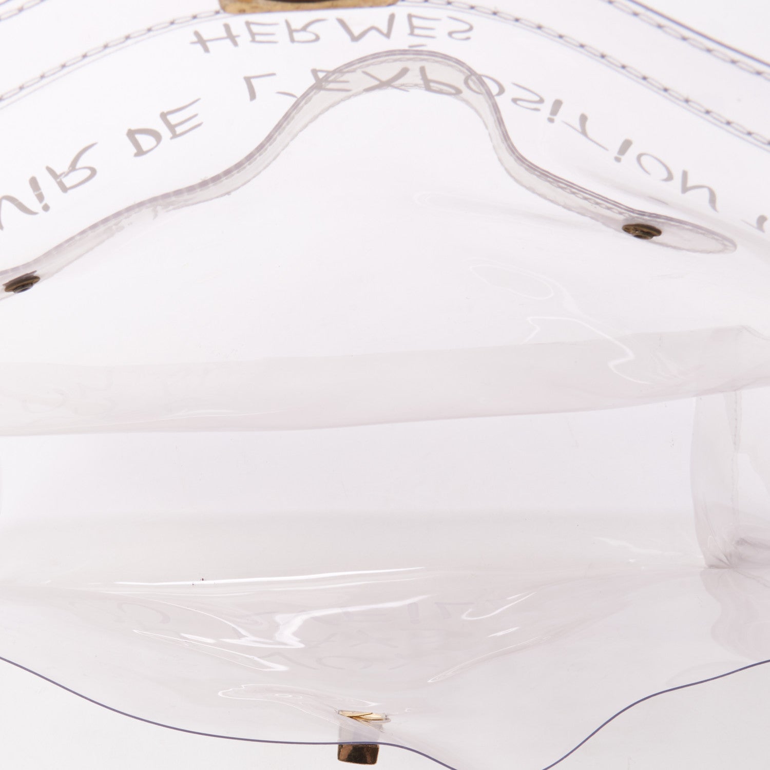 Hermes Vinyl Souvenir De L'Exposition Kelly Transparent 7 of 9