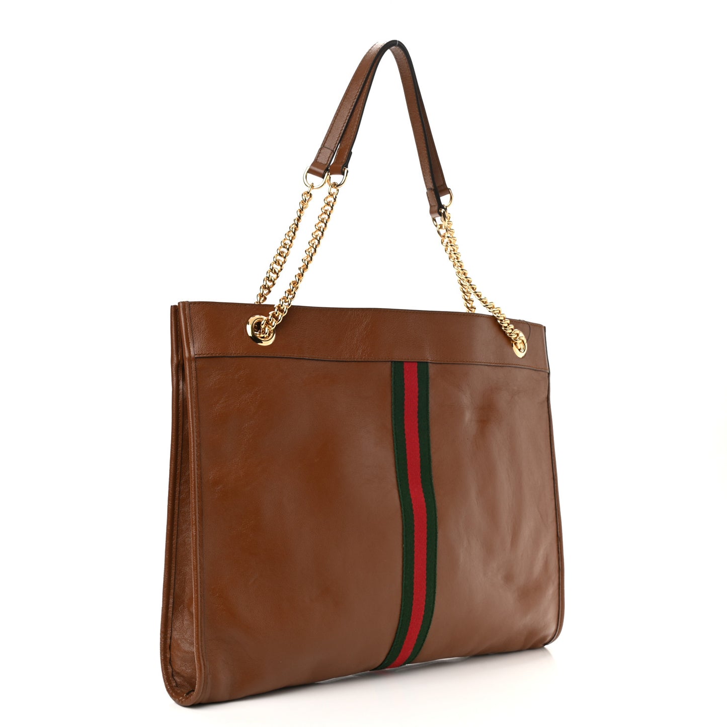 Calfskin Large Rajah Chain Tote Cuir