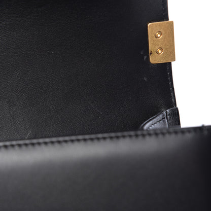 Chanel Lambskin Quilted Medium Boy Flap Black 14 of 18