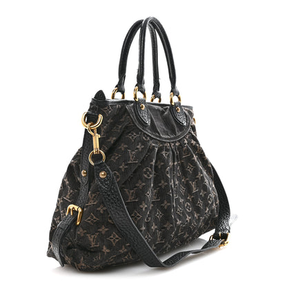 Louis Vuitton Denim Neo Cabby GM Black 3 of 14