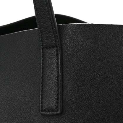 Saint Laurent Calfskin Large Shopping Tote Black 7 of 9
