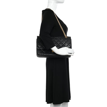 Chanel Aged Calfskin Quilted 2.55 Reissue 227 Flap Black 2 of 11
