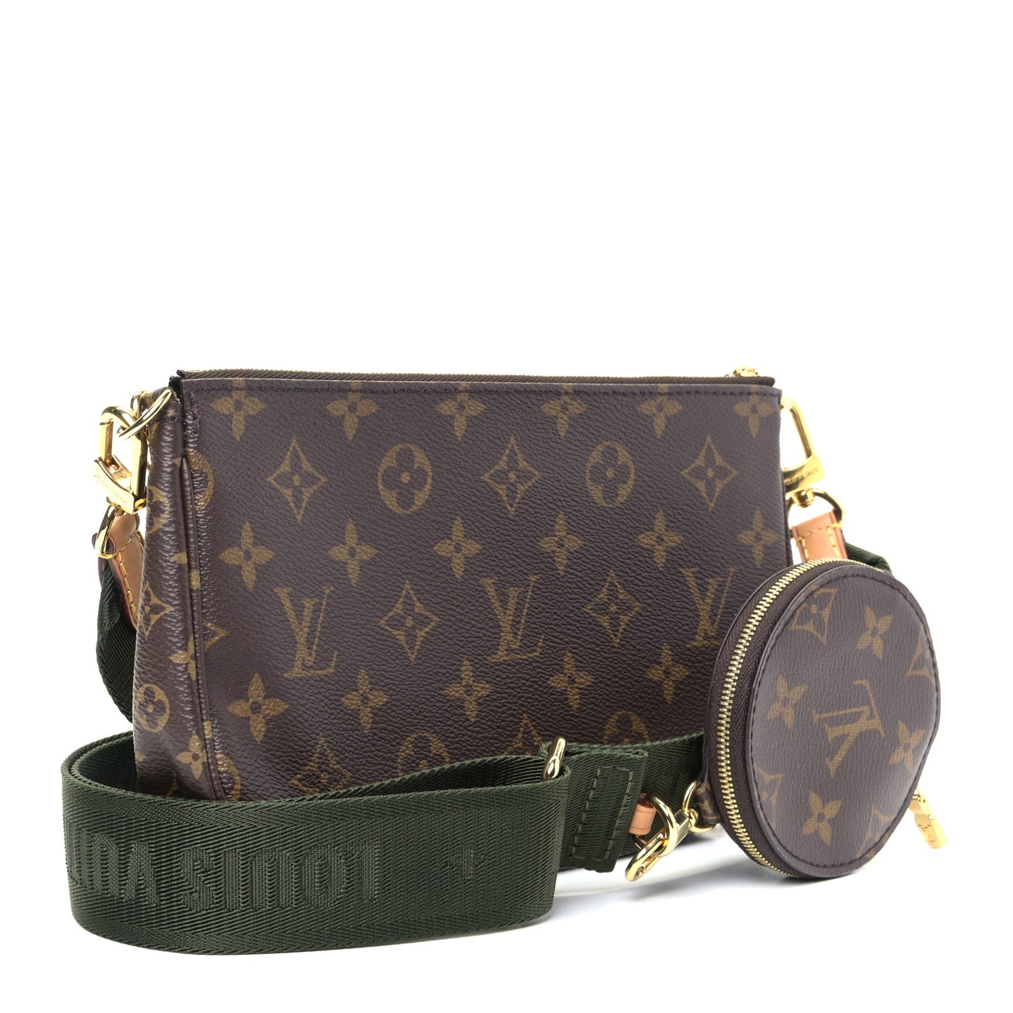 Monogram Multi Pochette Accessories Kaki