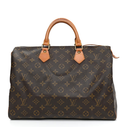 Louis Vuitton Monogram Speedy 35 1 of 15