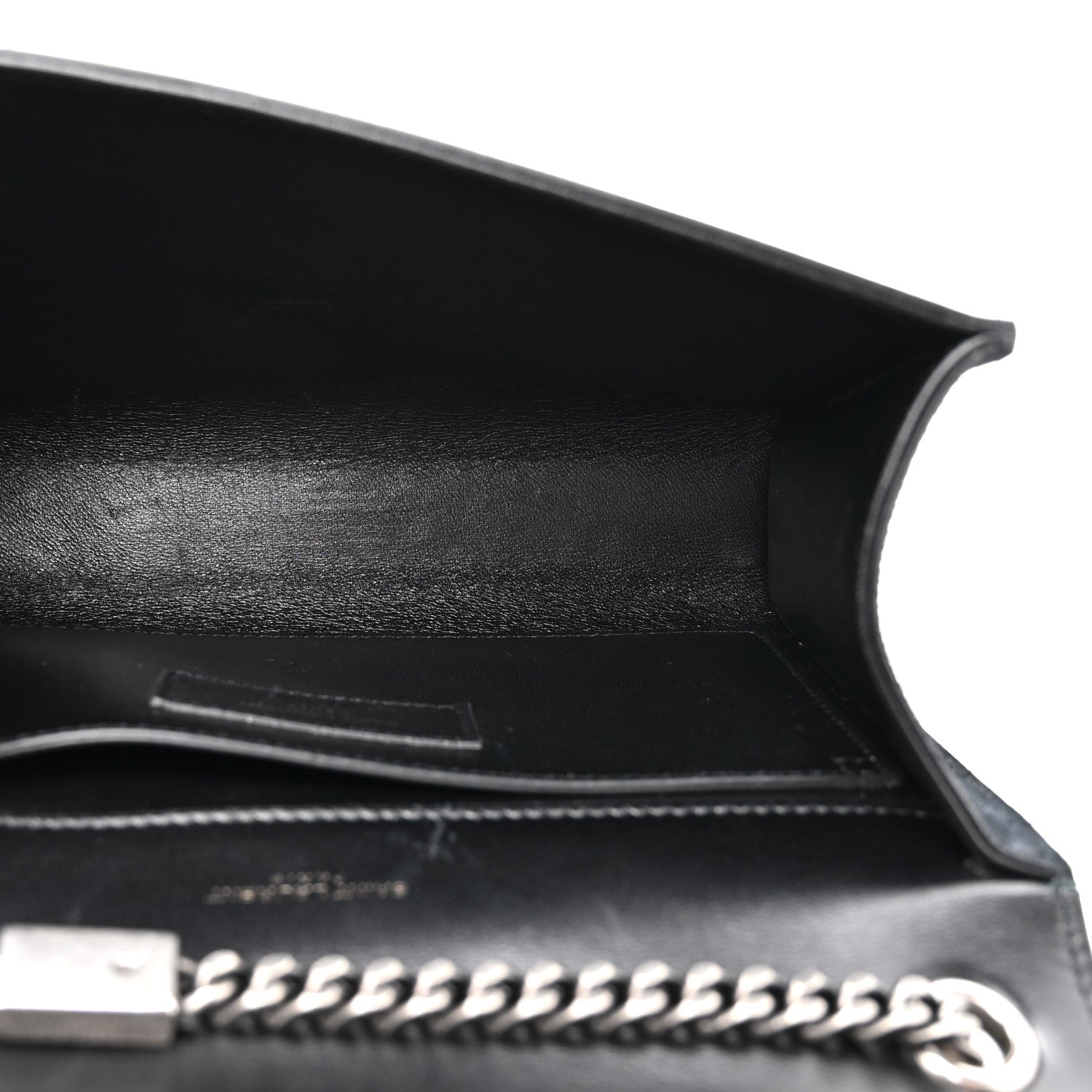 Saint Laurent Suede Small Monogram Stone Studded Kate Satchel Black Turquoise Coral 5 of 13