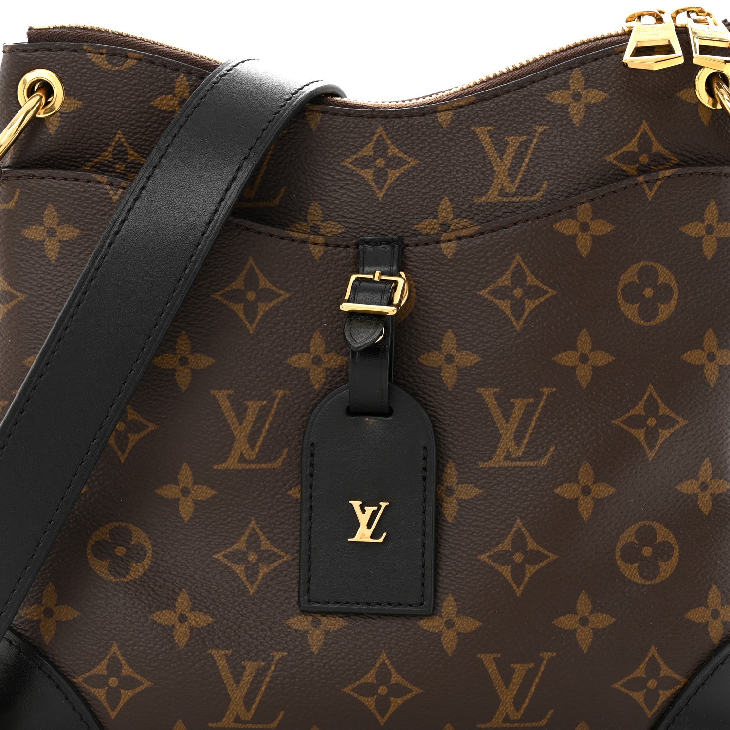 Louis Vuitton Monogram Odeon PM Black 7 of 11