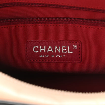 Chanel Aged Calfskin Quilted New Medium Gabrielle Hobo Beige Black 5 of 10
