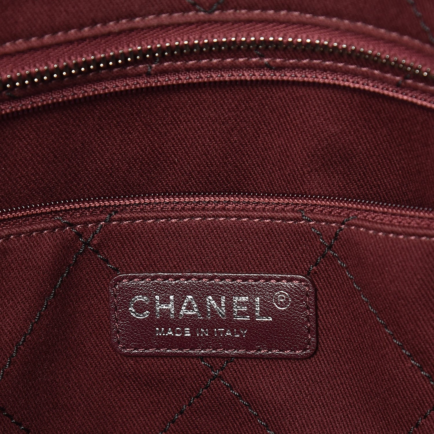 Chanel Grained Calfskin Quilted Small Daily Shopping Tote Black 6 of 9