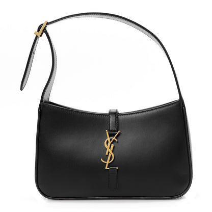 Saint Laurent Smooth Calfskin Le 5 A 7 Hobo Black 1 of 10