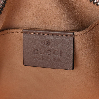Gucci Calfskin Matelasse Mini GG Marmont Chain Shoulder Bag Porcelain Rose 6 of 12