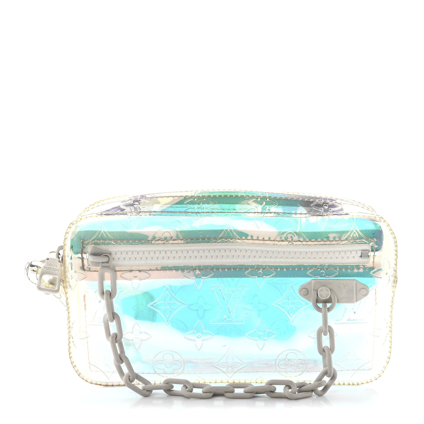 PVC Monogram Pochette Volga Iridescent Prism