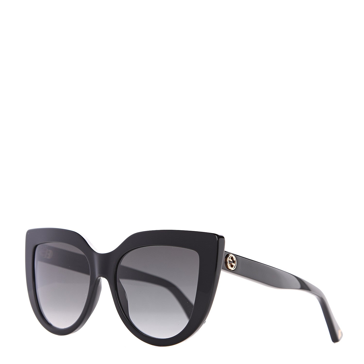 Gucci Cat Eye Sunglasses GG0164S Black 1 of 7