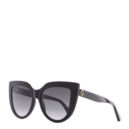 Gucci Cat Eye Sunglasses GG0164S Black 1 of 7