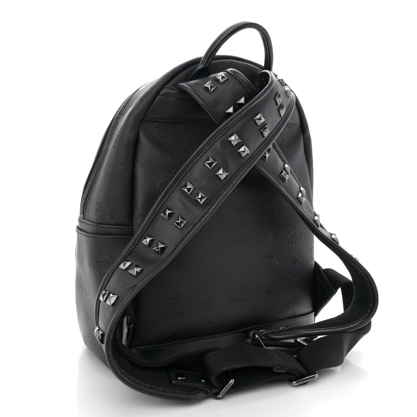 Visetos Crystals Studded Stark Small Backpack Black