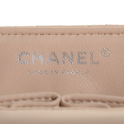 Chanel Lambskin Quilted East West Flap Beige Clair 7 of 9