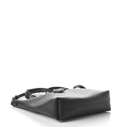 Saint Laurent Calfskin Toy Shopping Tote Black 4 of 9