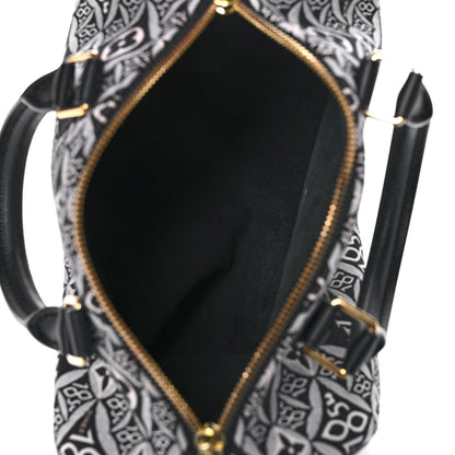Louis Vuitton Jacquard Since 1854 Speedy Bandouliere 25 Grey 6 of 12