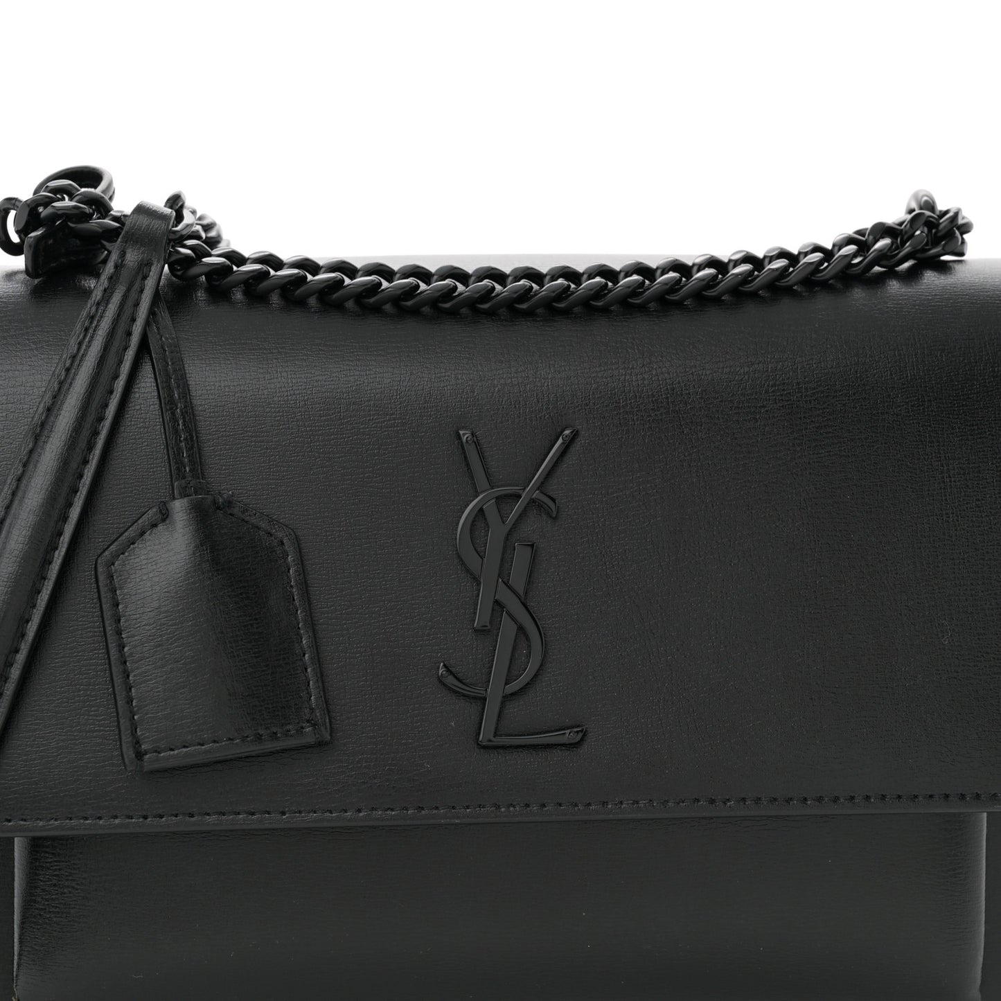 Calfskin Medium Monogram Monochrome Sunset Black