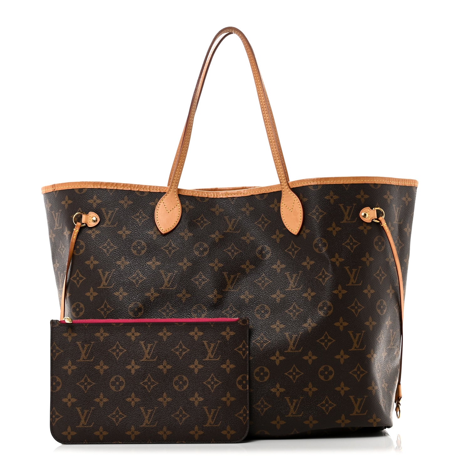 Louis Vuitton Monogram Neo Neverfull GM Fuchsia 3 of 11