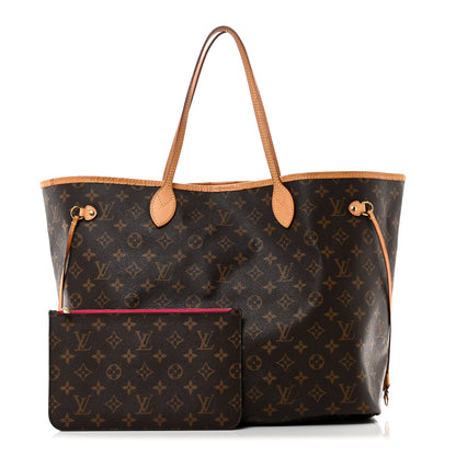 Louis Vuitton Monogram Neo Neverfull GM Fuchsia 3 of 11