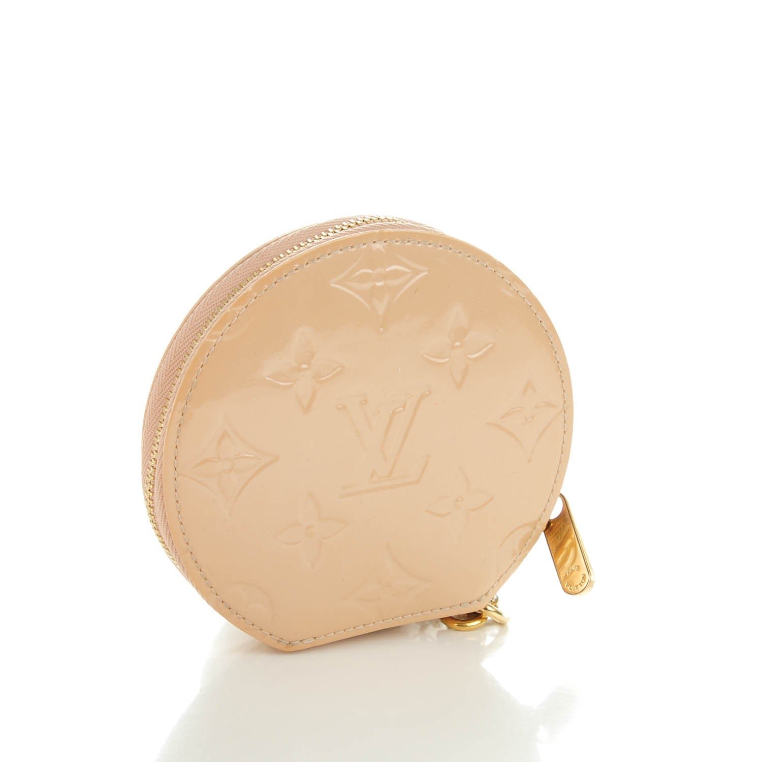 Louis Vuitton Vernis Chapeau Coin Purse Rose Florentin 3 of 7