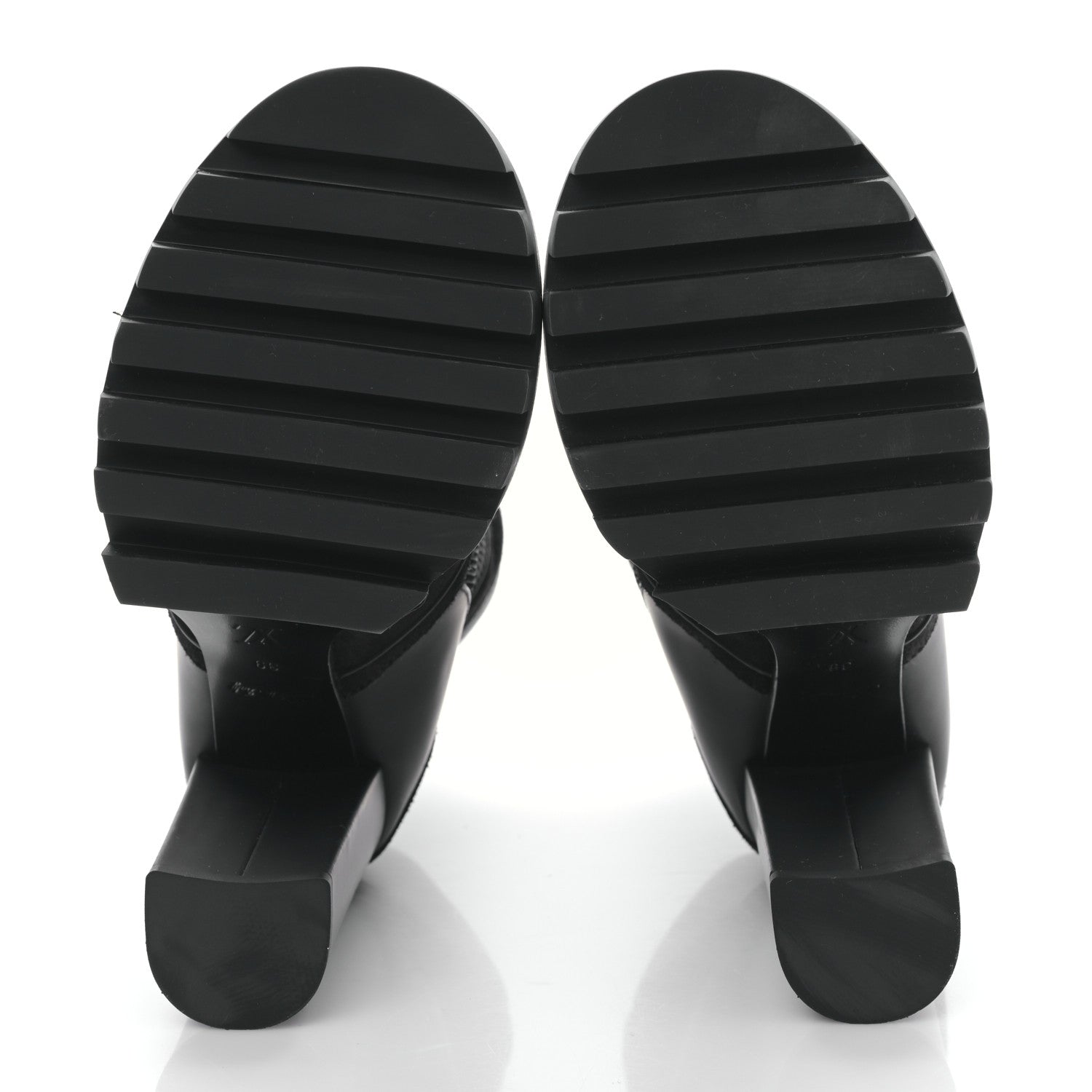 Louis Vuitton Suede Calfskin Monogram Star Trail Ankle Boots 39 Black 5 of 8