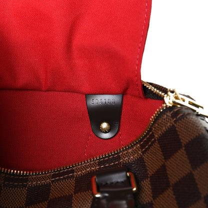 Louis Vuitton Damier Ebene Speedy Bandouliere 25 7 of 13