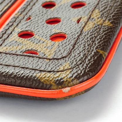 Louis Vuitton Monogram Perforated Key Pouch Orange 8 of 8