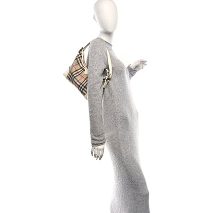 Burberry House Check Hobo White 2 of 10