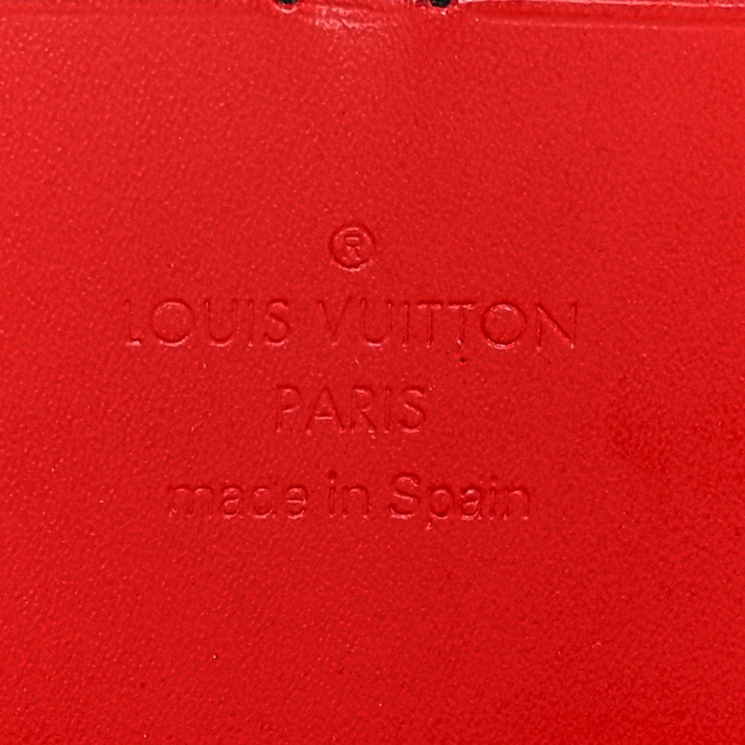 Louis Vuitton Vernis Jungle Dots Zippy Wallet Coquelicot Denim 6 of 10