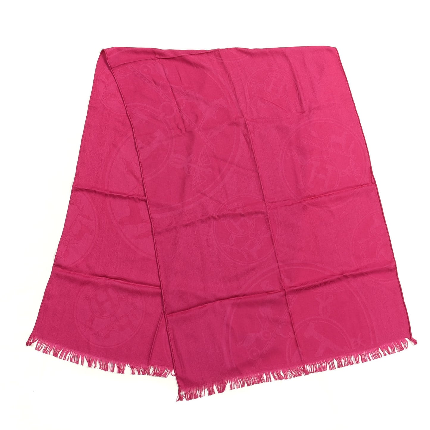 Cashmere Silk New Libris Stole Pourpre