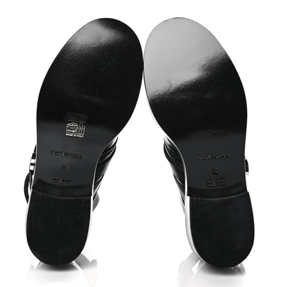 Balenciaga Brushed Calfskin Ceinture Ankle Boots 35 Black 5 of 8