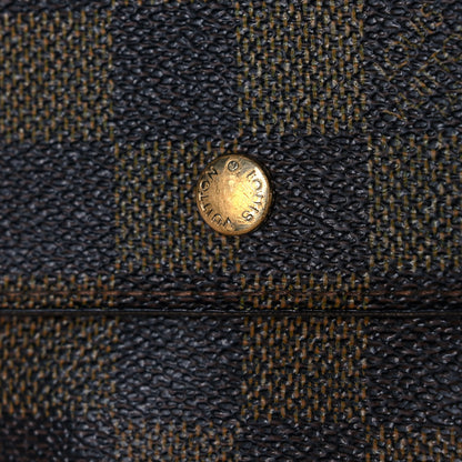 Louis Vuitton Damier Ebene Elise Wallet 12 of 12