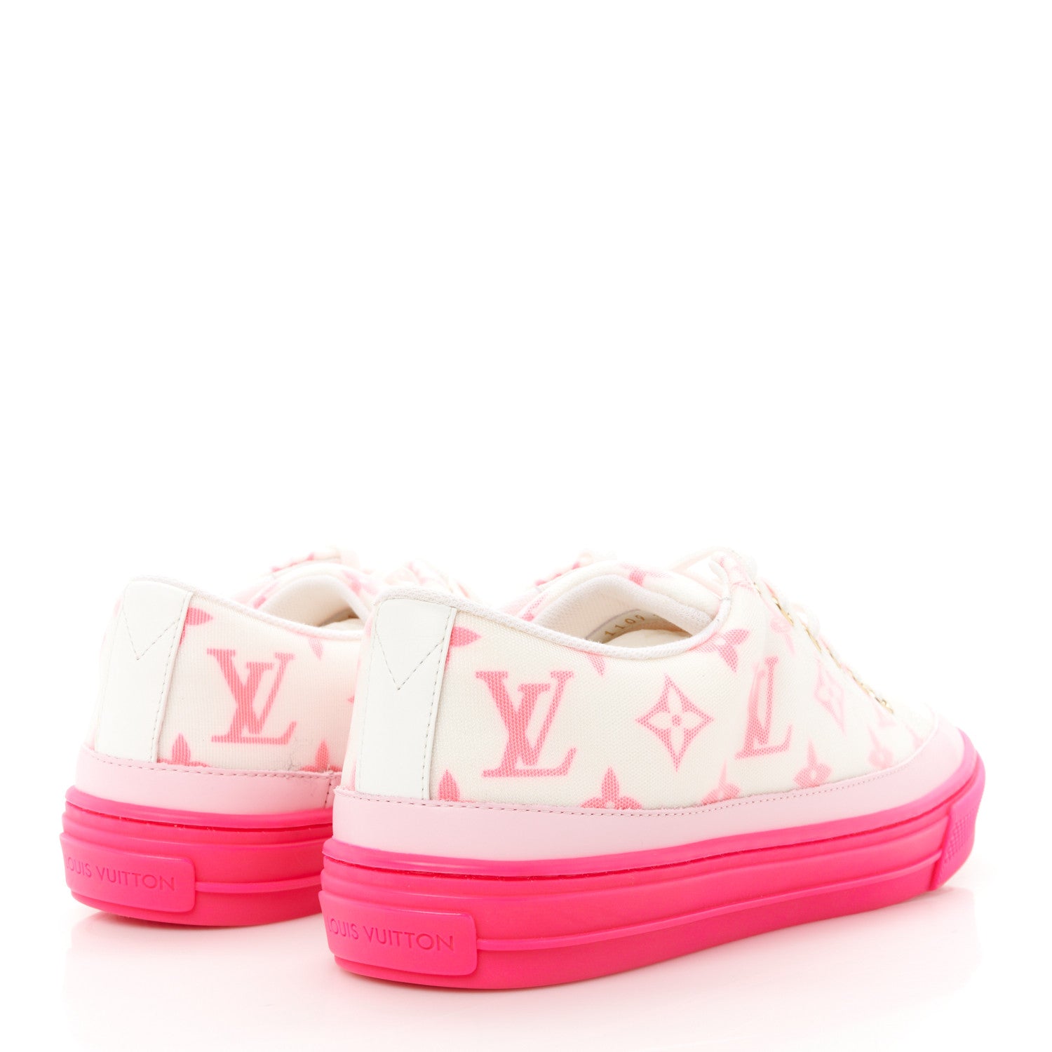Louis Vuitton Technical Fabric Monogram Stellar Sneakers 38.5 Rose Pop 4 of 9