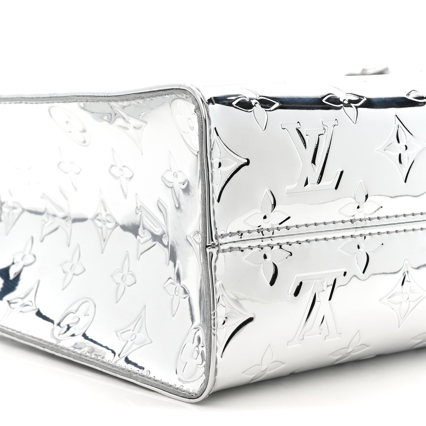 Monogram Miroir Onthego PM Silver