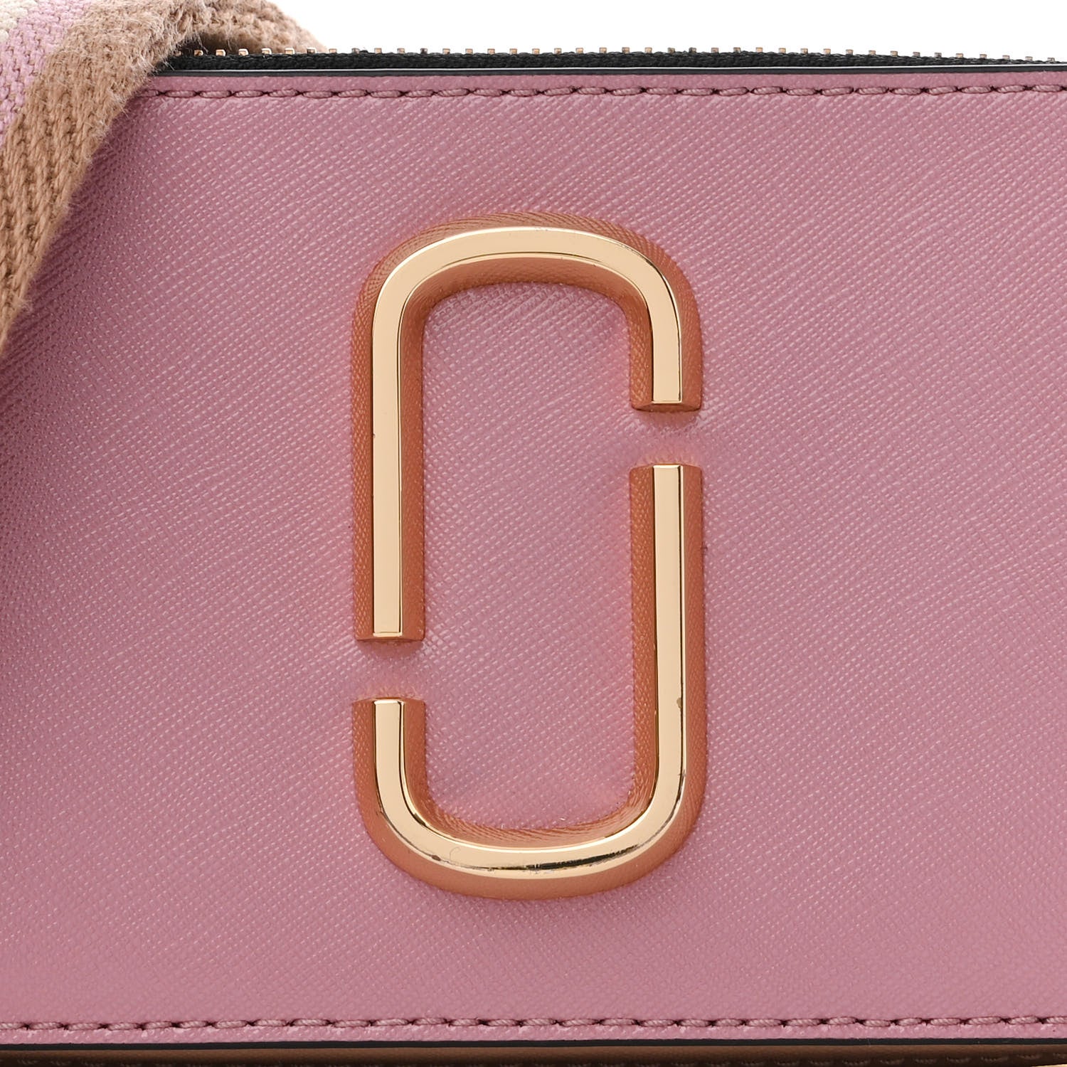 Marc Jacobs Saffiano Small Snapshot Camera Bag Pink Multicolor 11 of 13